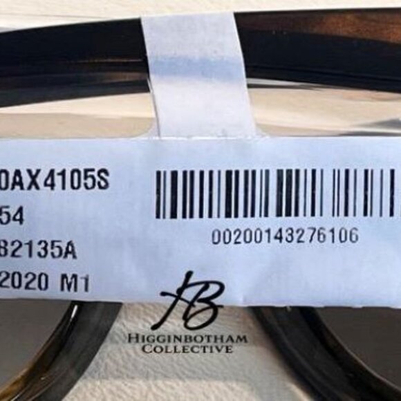 NWT Armani Exchange AX4105S 82135A Women's Sunglasses Havana / Brown Gradient - Picture 5 of 16